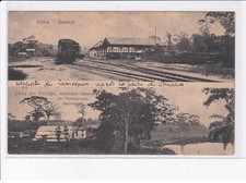 KAMERUN: edea, bahnhof, zug