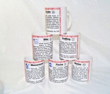 Tasse mit Sternzeichen, für