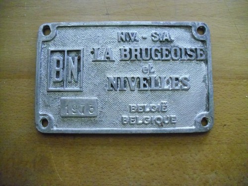 Waggonschild brugeoise et - waggonschild,