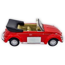 VW Käfer Cabrio Rot Magnet Automagnet Auto PKW 1 72 Modell Fahrzeug Nostalgie