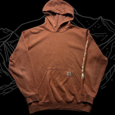 Brauner Carhartt Hoodie Loose