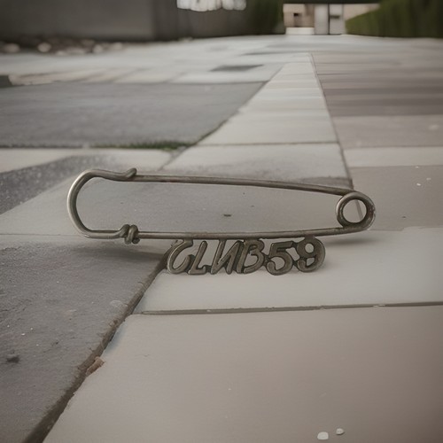 Club biker pin - club,
