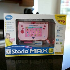 VTECH STORIO MAX KONSOLE LERN-TABLET 5,5" DISPLAY KAMERA MP3 PLAYER EBOOK SPIELE