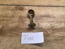 Messing Aufhängung für Gardinenstangen 1920 Antik Alt Massiv