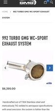 Porsche 992 TURBO GMG Exhaust