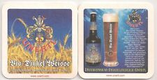 Unertl Bier, Mühldorf - alter Bierdeckel "Bio-Dinkel Weisse"