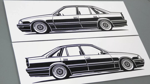 Opel senator sticker - opel,