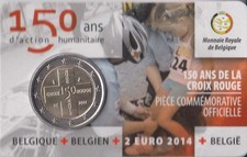 Belgien 2 Euro 2014 - Rote