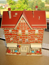 Vollmer 7670 Spur N Eiscafe, Eisdiele, Boutique, Cafe - Haus/Gebäude 1:160