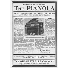 THE PIANOLA The Orchestrelle