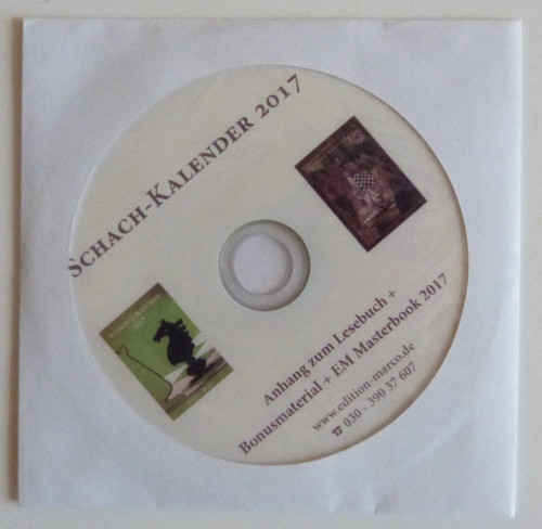 Schachkalender edition - cd,