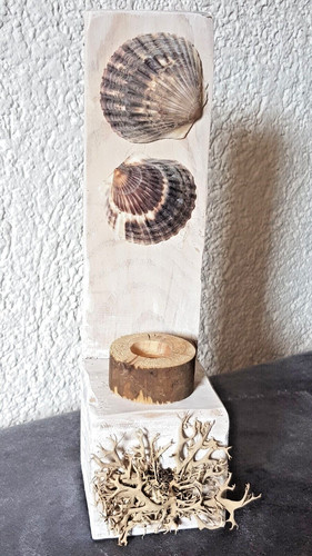 Kerzenleuchter holz maritim - kerzenleuchter,