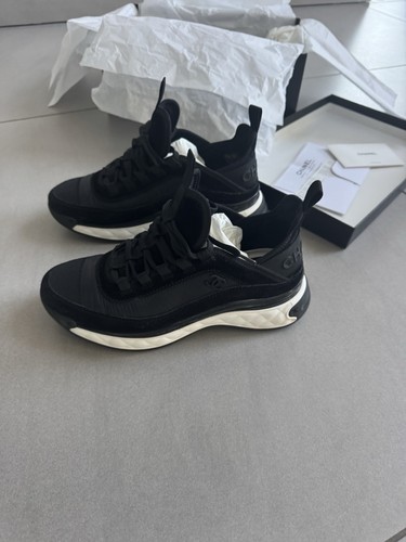 Chanel sneaker g35617 schwarz - chanel,