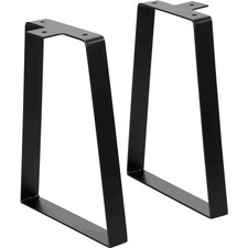 Metall Tischbeine, schwarze