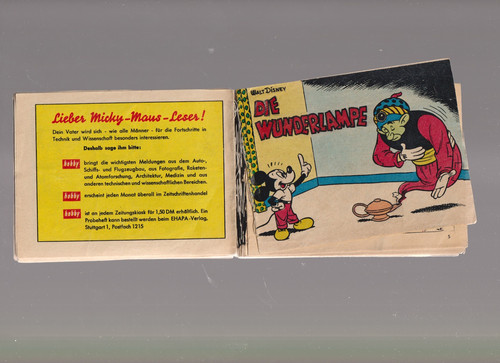 Micky maus comic - micky, streifen