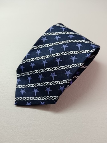 Super silk krawatte navy - super,