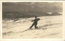 11935779 Skifahren Skifahrer Ober-Alpina St. Moritz Telemark 