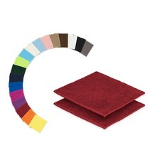 2 x Seiftuch 30 x 30 cm in verschiedenen Farben, 500g/m²   Hohe Qualität Neu/OVP