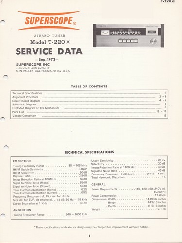 Original service manual - original,