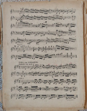 15 schöne alte Notenblätter zum Basteln Vintage Deko Shabby Chic antik