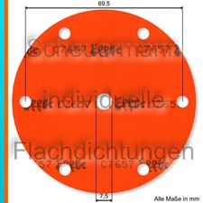 3x Membrane Benzinpumpe für