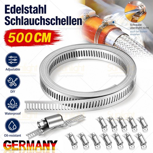 Edelstahl schlauchschellen - edelstahl,