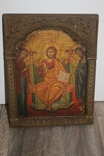 Jesus Christus vertieft Holz