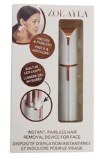 ZOEVA ZOË AYLA Epilierer Gesichtshaarentferner Weiß Präzise LED Licht