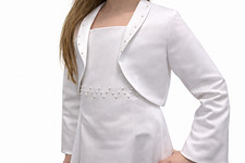 Kommunion Bolero Jacke zum