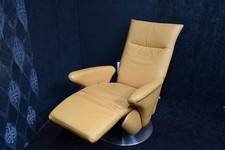 Steinpol Drehsessel Tino Leder