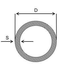 Stahl Rundrohr Ø 168,3 x 4mm