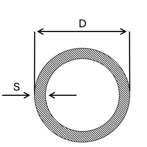 Stahl rundrohr 168 x - Ø, 168,3