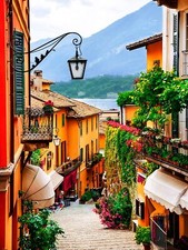 Wandbild Como 60 x 80 cm -