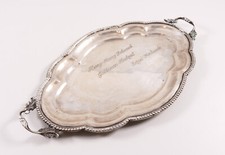 Tablett Silber Silbertablett