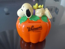 Whitman's Candies Snoopy & Woodstock - Halloween Kürbis Spardose