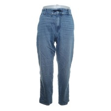 Boyfriend, Jeans, Größe: 34/28, Blau, Bio-Baumwolle, Einfarbig, Herren #ISh