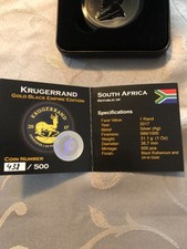 Krügerrand 2017 Gold Black Empire 