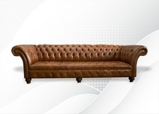 Sofa 4 Sitzer Big Braun Couch