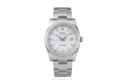 Rolex datejust white dial - 36,