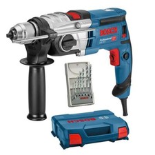Bosch Schlagbohrmaschine GSB 20-2 Professional Inklusive Koffer und Bohrer-Set