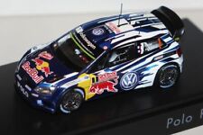 SPARK 1:43 VW POLO R WRC 2015 S. OGIER & J. INGRASSIA (FRANCE) #1 - NEU / NEW