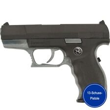 Pistole Eurocop Schwarz Silber