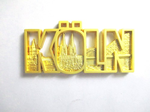 Köln magnet metall - köln, buchstaben
