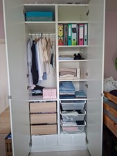 ikea pax kleiderschrank weiss