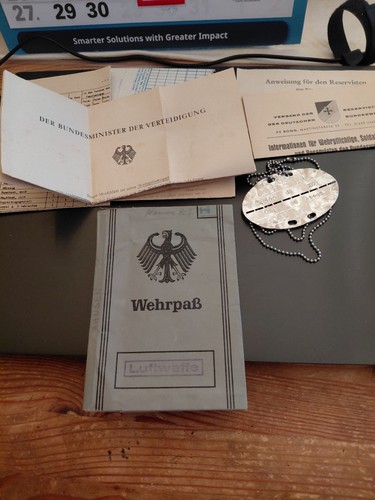 Wehrpass 1967 stab - wehrpass,
