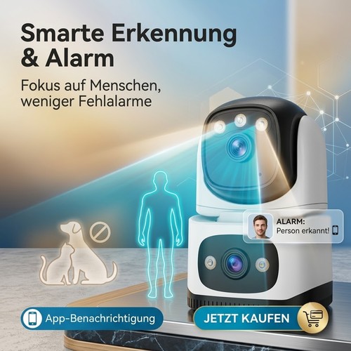 Dual wlan überwachungskamera - dual,