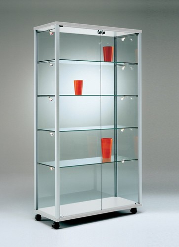Glasvitrine schmal