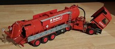 Lkw-Modell (Metall) - Mercedes-Benz Tankauflieger - Buchen Umweltservice, rot