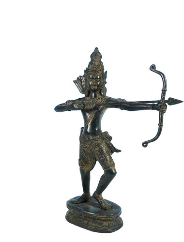 Bhagavad gita statur bronze - gita,