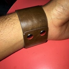 2 x Kumpelarmband Lederarmband